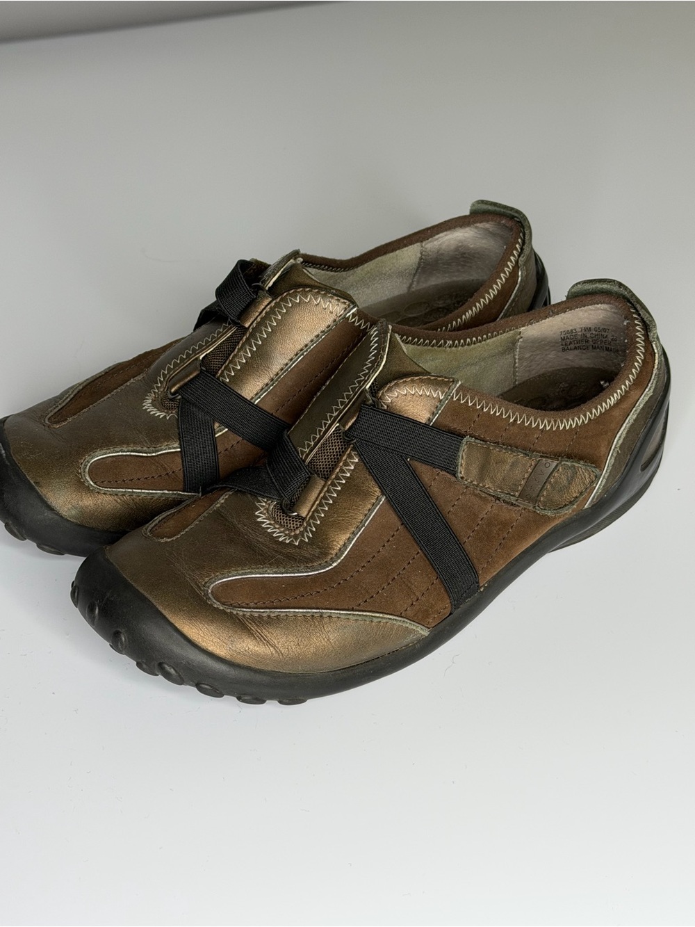 Clarks Privo collection "Ronan" slip-on walking shoes Sz 7.5M